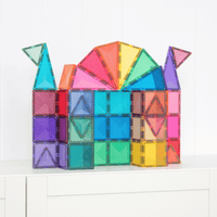 Glitter Castle - 48 delig | Connetix Tiles