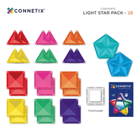 Light Star - 28 delig | Connetix Tiles