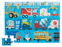 Puzzel Brandweer 12 Stukjes | Crocodile Creek