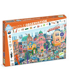 Observatie Puzzel De Stad 200 stukjes | Djeco