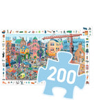 Observatie Puzzel De Stad 200 stukjes | Djeco