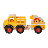 Houten Dierentuinwagen Met Trailer