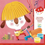 Klei Set Krullen en steil haar | Djeco