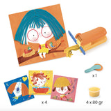 Klei Set Krullen en steil haar | Djeco