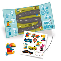 stickerboek auto's