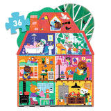 Puzzel Het Kleine Vriendenhuis  36 stukjes | Djeco