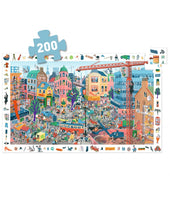 Observatie Puzzel De Stad 200 stukjes | Djeco