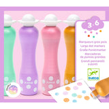 Parelmoer grote stippen markers | Djeco