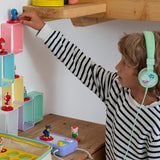 Kinderkoptelefoon Tutum Groen met Kabel | FABA