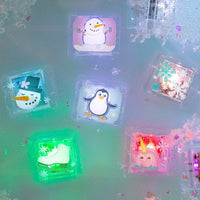 Winter Light-Up Cubes 6-pack | Glo Pals