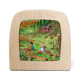 Baukje Exler | Het rode huisje herfst | Silhouet | Toverlux