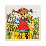Houten Puzzel Pippi Langkous 16 stukjes | Barbo Toys
