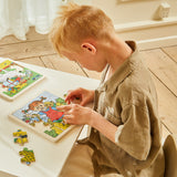 Houten Puzzel Pippi Langkous 16 stukjes | Barbo Toys