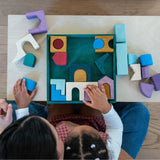 Colored Building Blocks 30 Pieces | Grimms
