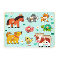 Houten Puzzel Boerderij Dieren | Djeco