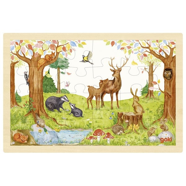 Houten Puzzel Open veld | Goki