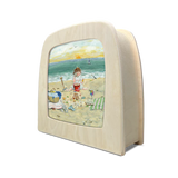 Gwen's Illustrations | Ik hoor de zee | Silhouet | Toverlux