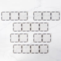 Rectangle Clear - Rechthoek set 12 stuks | Connetix Tiles