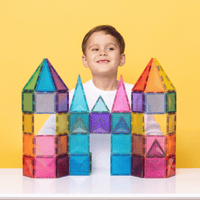 Glitter Castle - 48 delig | Connetix Tiles