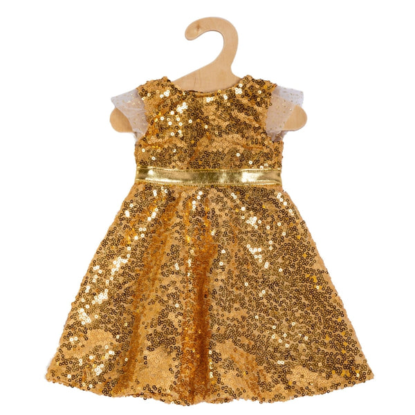 Poppenjurk Goud | Poppenkleding