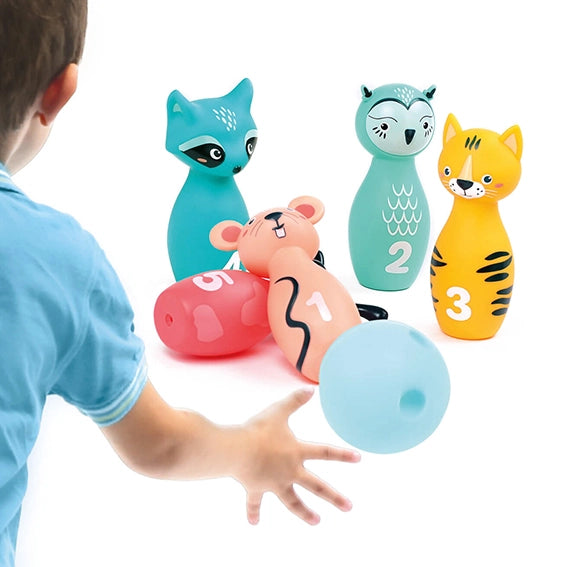 Bowling Set Dieren | Ludi