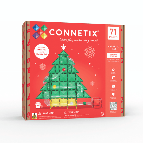 PRE_ORDER Christmas Tree Ball Run 71 Delig | Limited Edition | Connetix Tiles