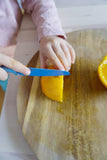 Klyv Children's Knife Blue Cornflower| SKÅGFÄ