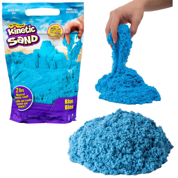 kinetic sand blauw