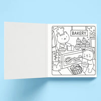 Sunny Vibes Happy street | Cozy Colouring