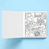 Sunny Vibes Happy street | Cozy Colouring