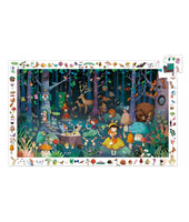 Observatie Puzzel Het Betoverende Bos 100 stukjes | Djeco