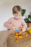 Klyv Children's Knife Blue Cornflower| SKÅGFÄ