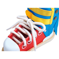 Leren Strikken Veterschoen | Hape