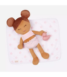 Pluchen Badpop Meisje Bruin Large | Lullababy