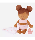 Pluchen Badpop Meisje Bruin Large | Lullababy