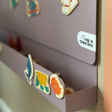 Opbergschap L voor Magneetbord Paars | Magna Creations