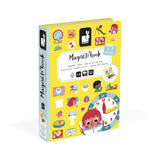 klok kijken magneti book janod