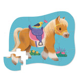 Mooie Pony Puzzel 12 Stukjes | Crocodile Creek