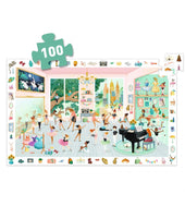 Observatie Puzzel De Dansschool 100 stukjes | Djeco