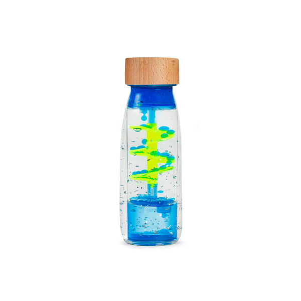 Sensorische Fles Move Spiral Blauw | Petit Boum