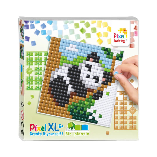 Pixel XL Set Panda met Flexibele Basisplaat | Pixel Hobby
