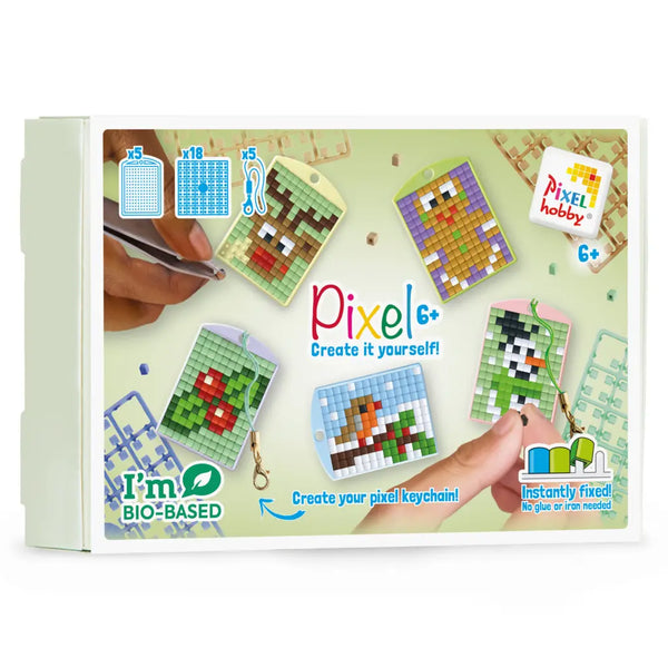 Medaillon Thema Box Kerst II | Pixel Hobby