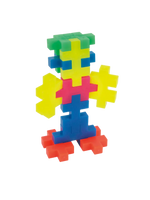 BIG Neon Kleuren Mix 15 stuks | Plus Plus
