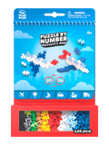 Activity Pad Puzzel Op Nummer Transport | Plus Plus