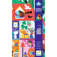 Puzzel Het Kleine Vriendenhuis  36 stukjes | Djeco