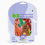 Stickers Savanna Dieren 62 Stuks | Djeco