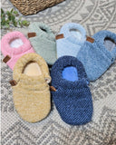 Booties Pantoffels Soft Green | Slipstop