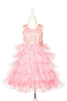 prinsessen jurk roze