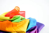 Pastel Rainbow Play Cloth 120 x 120 cm | Laura's Play Cotton