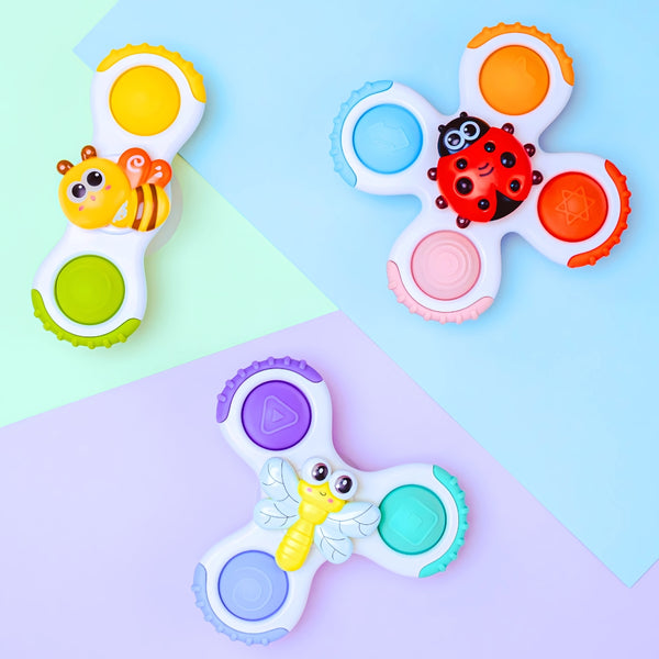 Suction Spinner Toys Buddies | Bo Jungle